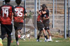A-Junioren Bundesliga  - Saison 2026/27 - A-Junioren - FC Ingolstadt 04 - Jahn Regensburg - Der 1:0 Führungstreffer durch Malik Kaydin rot FCI - jubel -  - XXXXX - Foto: Meyer Jürgen