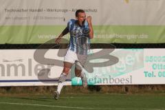 Kreisliga - Saison 2025/26- SV Kasing - FC Sandersdorf -  Der 0:1 Führungstreffer durch Thomas Kuttenberger blau Sandersdorf - jubel - - XXXXX - Foto: Meyer Jürgen