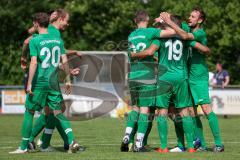 Kreisliga - TSV Baar Ebenhausen - TSV Gaimersheim - Der 0:1 Führungstreffer durch Nicolea Nechita grün Gaimersheim - jubel -  Foto: Jürgen Meyer