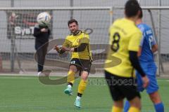 2024_2_17 - Saison 2023/24 - AUDI-Schanzer Amateur Cup - SV Hundszell - FC Hitzhofen/Oberzell  - Halbfinale 1 - Dominik Dirr gelb Hitzhofen - XXXXX - Foto: Meyer Jürgen