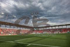 DFB Pokal; FC Ingolstadt 04 - SV Darmstadt 98; Wolken über dem Sportpark Stadion