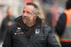 3. Liga; FC Ingolstadt 04 - TSV 1860 München; Cheftrainer Markus Kauczinski (TSV) vor dem Spiel