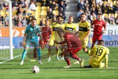 3. Liga; Alemannia Aachen - FC Ingolstadt 04; Torchance verpasst Yann Sturm (7, FCI) Heister Florian (19 AA) Torwart Olschowsky Jan (1 AA)