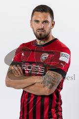 Pascal Testroet (37, FCI) ; FC Ingolstadt 04; 3.Liga, Porträttermin 2022/2023