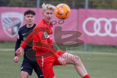 A-Junioren - Bundesliga Süd Fc Ingolstadt 04 - SC Freiburg -  Lechner  Luca (Nr.25 - FC Ingolstadt A-Jugend) - Foto: Meyer Jürgen