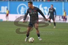 3. Liga - Saison 2025/26 - Hansa Rostock - FC Ingolstadt 04  - Marcel Costly (Nr.22 - FCI) - XXXXX - Foto: Meyer Jürgen