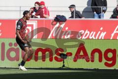 3. Liga; SSV Jahn Regensburg - FC Ingolstadt 04 - Bryang Kayo (48, FCI) Tor Jubel Treffer 0:1