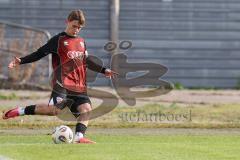 A-Junioren Bundesliga -  Saison 2026/27 - FC Ingolstadt 04 - VFB Stuttgart - Stark Luca rot FCI - XXXXX -  Foto: Meyer Jürgen