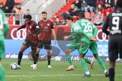 3. Liga; FC Ingolstadt 04 - 
SV Sandhausen; Bryang Kayo (48, FCI) Ben Balla Yassin (26 SVS)