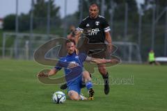 Bezirksliga - Saison 2025/26- TSV Gaimersheim - ASV Dachau - Nicolae Nechita (Nr.19 - TSV Gaimersheim) - Thomas Rieger blau Dachau - XXXXX - Foto: Meyer Jürgen