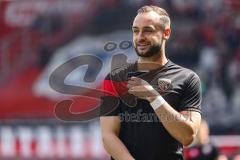 3. Liga; FC Ingolstadt 04 - Arminia Bielefeld; vor dem Spiel David Kopacz (29, FCI)