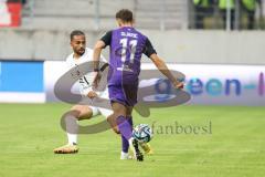 3. Liga; Erzgebirge Aue - FC Ingolstadt 04; Leon Guwara (6, FCI) Sijaric Omar (11 Aue)
