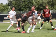 3. Liga; Testspiel; FC Ingolstadt 04 - FC Heidenheim; Torchance Jannik Mause (7, FCI) Theuerkauf Norman (FCH) Keller Thomas (FCH) Julian Kügel (31, FCI)