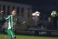 Landesliga - Saison 2025/26 - SV Manching - FV Illertissen II -  Maximilian Eberwein (Nr.4 - SV Manching) - XXXXX - Foto: Meyer Jürgen