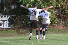 2023_10_28 - Kreisklasse - Saison 2023/24 - FC GW Ingolstadt - FC Arnsberg -  Der 2:0 Führungstreffer durch - Inar Düzgün #25 GW Ing  - jubel - Foto: Meyer Jürgen