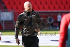 2.BL; FC Ingolstadt 04 - SV Sandhausen; vor dem Spiel Co-Trainer Mike Krannich (FCI)