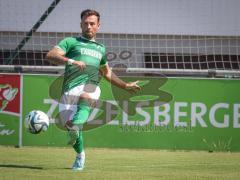 Freundschaftsspiel - FC Gerolfing - VFR Neuburg - Marko Miskovic (Nr.4 - FC Gerolfing) - XXXXX - Foto: Meyer Jürgen
