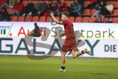 3. Liga; FC Ingolstadt 04 - SC Verl; 1:2 Tor Jubel Treffer Jasper Maljojoki (23, FCI)