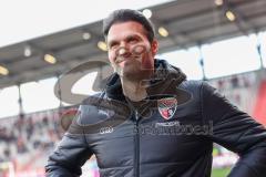 3. Liga; FC Ingolstadt 04 - TSV 1860 München; Cheftrainer Guerino Capretti (FCI) vor dem Spiel