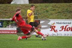 Kreisliga - Saison 2026/27 - SV Zuchering - FC Hitzhofen/Oberzell - Eduard Hardok gelb Hitzhofen - Laurenz Klein rot Zuchering -  Foto: Meyer Jürgen