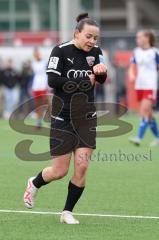 2. Bundesliga Frauen - Saison 2023/24 - FC Ingolstadt 04 Frauen - HSV Fr.1 - Der 1:0 Führungstreffer durch -  Paula Vidovic (Nr.11 - FCI)  - jubel - XXXXX - Foto: Meyer Jürgen