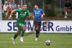 Bezirksliga - Saison 2023/2024 - SV Manching  - SpVgg Kammerberg - Fabian Neumayer (Nr.9 - SV Manching) - Foto: Meyer Jürgen