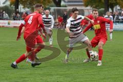 Kreisliga - Saison 2025/26- TSV Kösching - SV Kasing - Der 0:1 Führungstreffer durch Marius Magdic weiss Kasing - jubel - XXXXX - Foto: Meyer Jürgen
