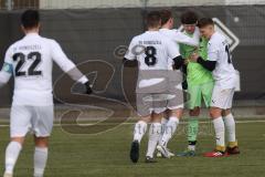 AUDI - Schanzer Amateur Cup - Halbfinale 2 - Saison 2024/25 - TSV Lichtenau - SV Hundszell - Elfmeter schiessen - Lucas Steinbach Torwart Hundszell hält den Schuss - jubel - Foto: Meyer Jürgen