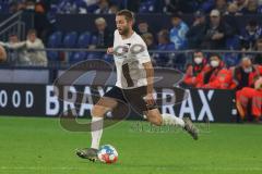 2.BL; FC Schalke 04 - FC Ingolstadt 04; Rico Preißinger (6, FCI)