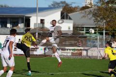 Kreisliga - Saison 2022/2023 - TSV Gaimersheim - FC Hitzhofen/Oberzell - Benjamin Anikin weiss Gaimersheim - Patrick Schwarz gelb Hitzhofen - Foto: Meyer Jürgen