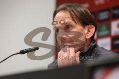 2.BL; FC Ingolstadt 04 - Training, neuer Cheftrainer Rüdiger Rehm, Pressekonferenz, Cheftrainer Rüdiger Rehm (FCI)