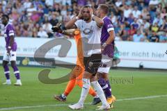 3.Liga - Saison 2022/2023 - VFL Osnabrück - FC Ingolstadt 04 - Pascal Testroet (Nr.37 - FCI) nach einer vergebenen Torchance - - Foto: Meyer Jürgen