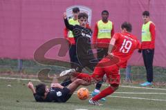 A-Junioren - Bundesliga Süd Fc Ingolstadt 04 - SC Freiburg -  Brunner Felix (Nr.19 - FC Ingolstadt A-Jugend) - Foto: Meyer Jürgen