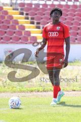 Bayernliga Nord - Saison 2023/2024 - FC Ingolstadt 04 - Würzburger FV 04 - Michael Udebuluzor (Nr.24 - FCI U21) - Foto: Meyer Jürgen