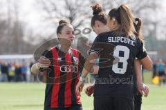 2. Bundesliga Frauen - Saison 2024/25 - FC Ingolstadt 04 Frauen - SC Freiburg II - Der 1:0 Führungstreffer durch Emma Kusch (Nr.9 - FCI Frauen) - jubel - Foto: Meyer Jürgen