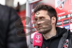 3. Liga; FC Ingolstadt 04 - Borussia Dortmund II; Interview Cheftrainer Guerino Capretti (FCI)