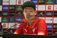 2. Fußball-Liga - Pressekonferenz - Vorstellung Cheftrainer Roberto Pätzold und Manager Profifußball Malte Metzelder - Saison 2021/2022 - FC Ingolstadt 04 - Cheftrainer FCI Roberto Pätzold - Foto: Meyer Jürgen