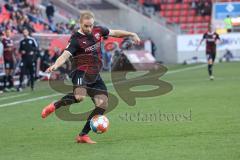 2.BL; FC Ingolstadt 04 - SSV Jahn Regensburg; Maximilian Beister (11, FCI)