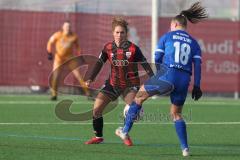 ***2. Bundesliga Frauen - Saison 2025/26 - FC Ingolstadt 04 Frauen - SV Meppen - Leonie Haberäcker (Nr.27 - FC Ingolstadt Frauen I) - XXXXX - Foto: Meyer Hubbeling Lana blau Meppen