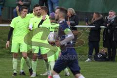 Kreisklasse - SV Menning - TSV Etting - Der 1:0 Führungstreffer durch Simon Wolfsfellner grün Menning - jubel  - Foto: Jürgen Meyer