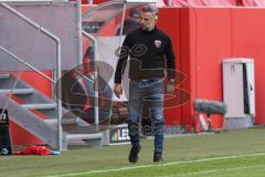 3. Liga - FC Ingolstadt 04 - 1. FC Saarbrücken - enttäuscht Cheftrainer Tomas Oral (FCI)