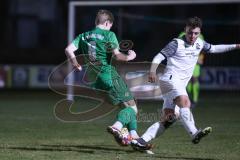 Landesliga - Saison 2024/25 - SV Manching - FC Ehekirchen - Rainer Meisinger (Nr.8 - SV Manching) - Alagic Ermin weiss Ehekirchen - Foto: Meyer Jürgen