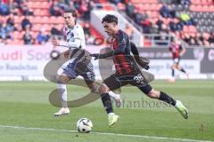 3. Liga; FC Ingolstadt 04 - SV Sandhausen; Torchance Deniz Zeitler (38, FCI) Lorch Jeremias (6 SVS)