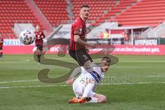 3. Liga - FC Ingolstadt 04 - Waldhof Mannheim - Stefan Kutschke (30, FCI) Just Jan (22 Mannheim)