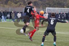 A-Junioren - Bundesliga Süd Fc Ingolstadt 04 - SC Freiburg -  Causevic Benjamin (Nr.10 - FC Ingolstadt A-Jugend) - Schopper David schwarz Freiburg - Foto: Meyer Jürgen