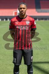 Justin Butler (31, FCI) ; FC Ingolstadt 04; 3.Liga, Porträttermin 2022/2023,