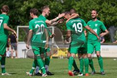 Kreisliga - TSV Baar Ebenhausen - TSV Gaimersheim - Der 0:1 Führungstreffer durch Nicolea Nechita grün Gaimersheim - jubel -  Foto: Jürgen Meyer