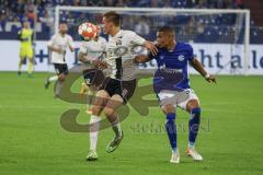 2.BL; FC Schalke 04 - FC Ingolstadt 04; Filip Bilbija (35, FCI) Thiaw Malick (33 S04)