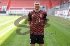 Max Dittgen (10, FCI);  FC Ingolstadt 04;
3.Liga, Porträttermin 2023/2024