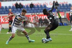 2023_11_11 - 3. Liga - Saison 2023/24 - MSV Duisburg - FC Ingolstadt 04 - Daouda Beleme (Nr.9 - FCI) - XXXXX - Foto: Meyer Jürgen